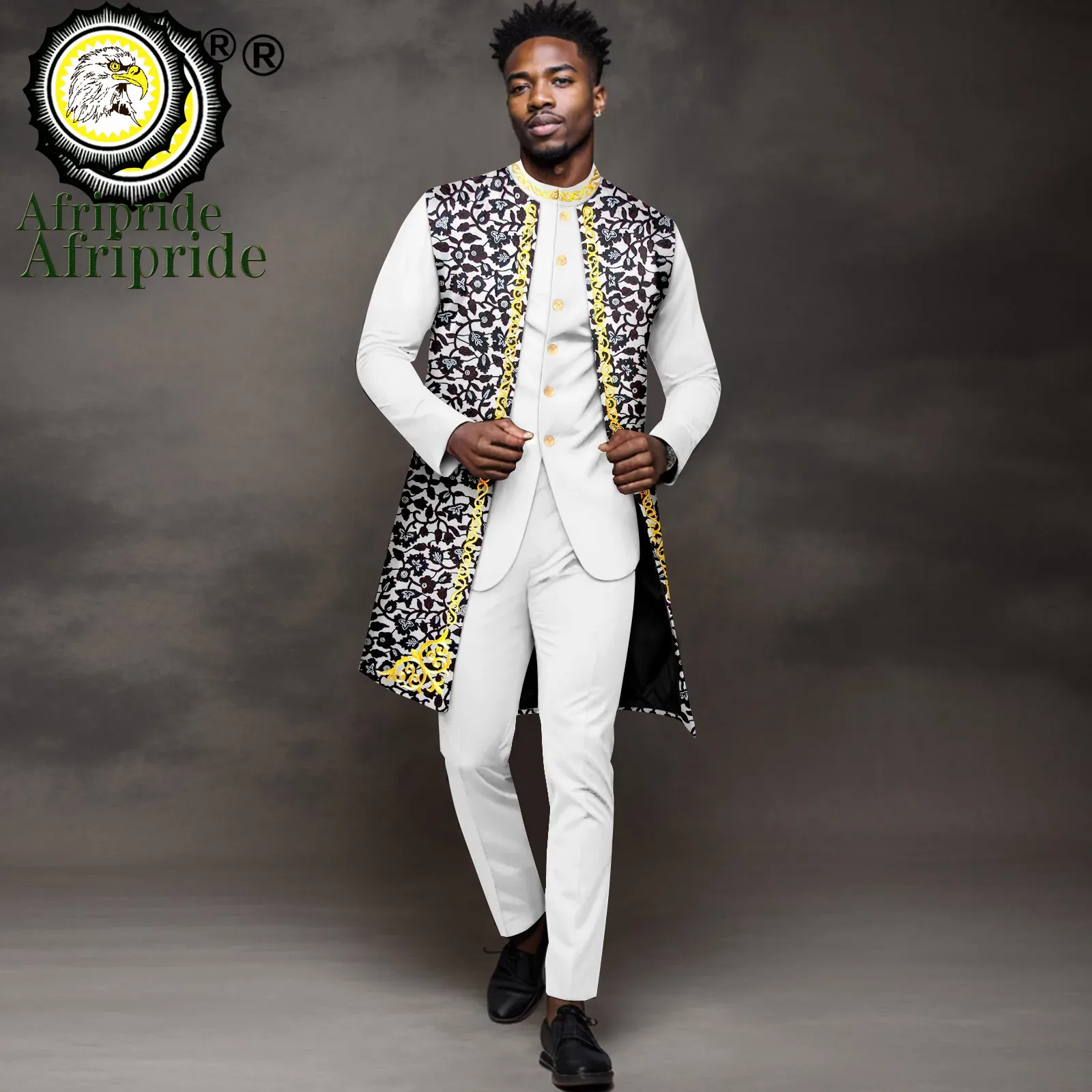 Men Formal Wear Shirts - African Clothing for Men Embroidery Jacket