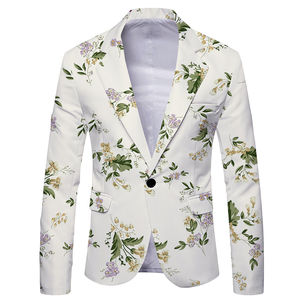 Men\'s Fashionable Printed Bla - đánh giá và giá Mens Formal Look