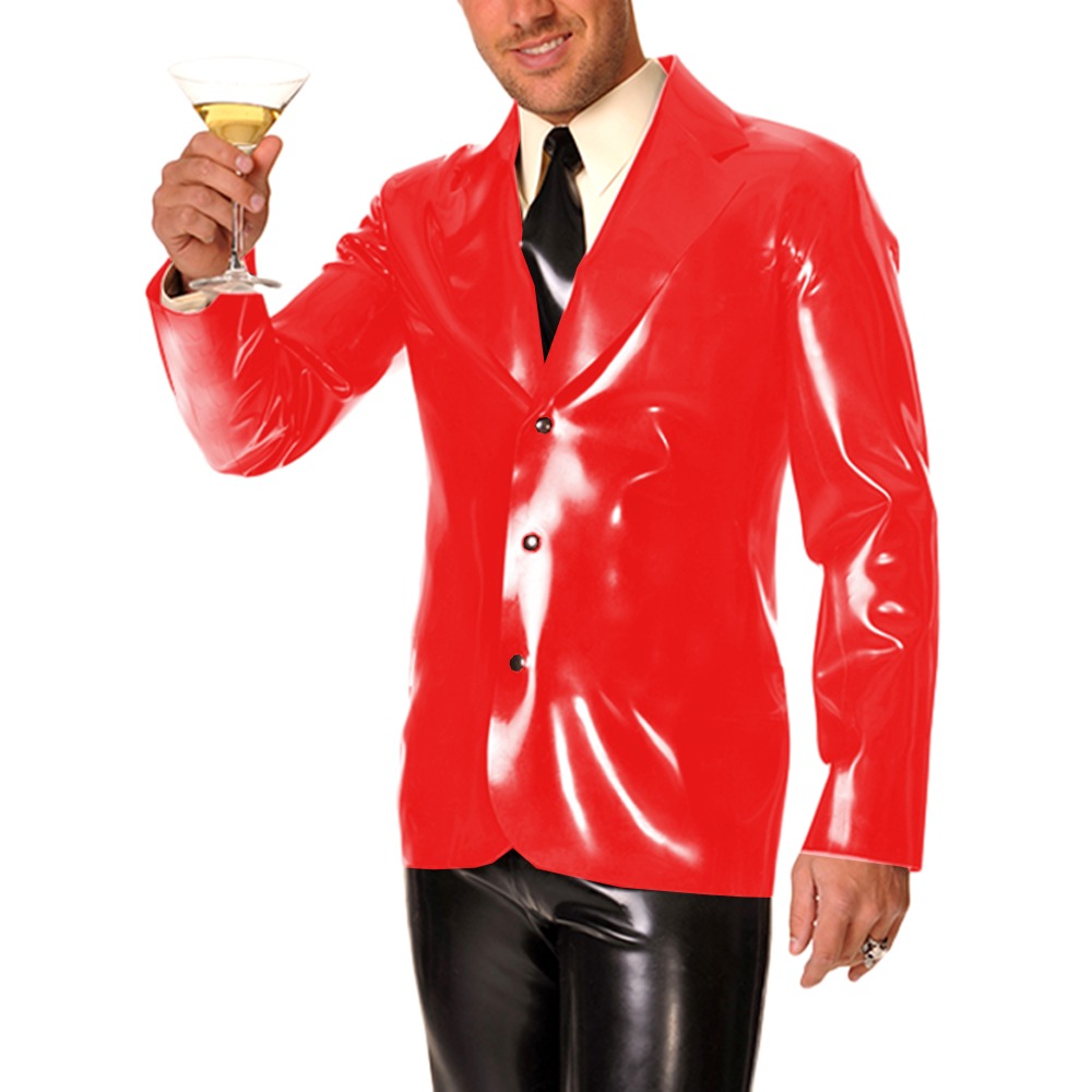 Men's Long Sleeve Vinyl PVC Le - đánh giá và giá Mens Formal Look