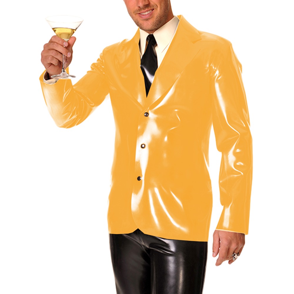 Men's Long Sleeve Vinyl PVC Le - đánh giá và giá Mens Formal Look