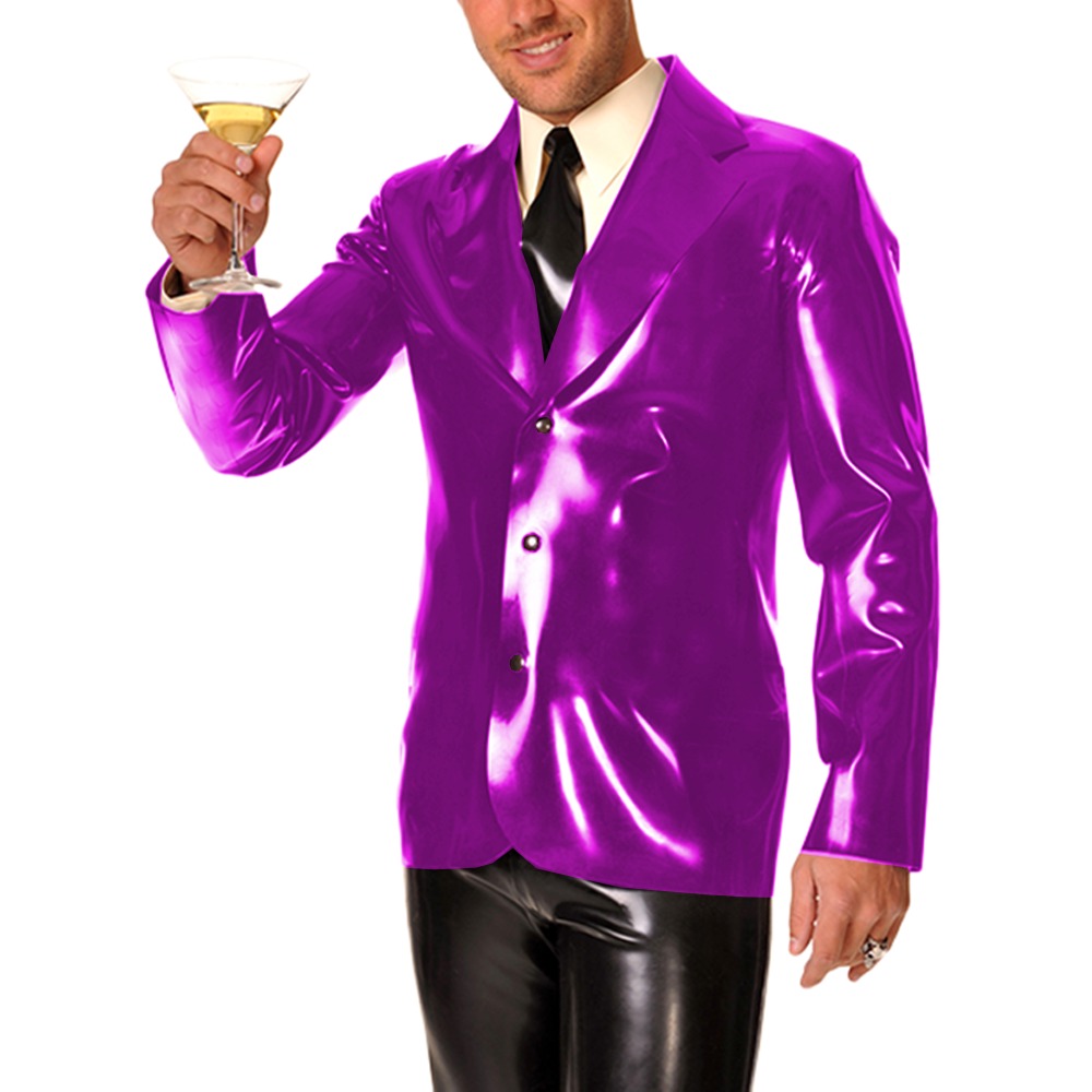 Men's Long Sleeve Vinyl PVC Le - đánh giá và giá Mens Formal Look