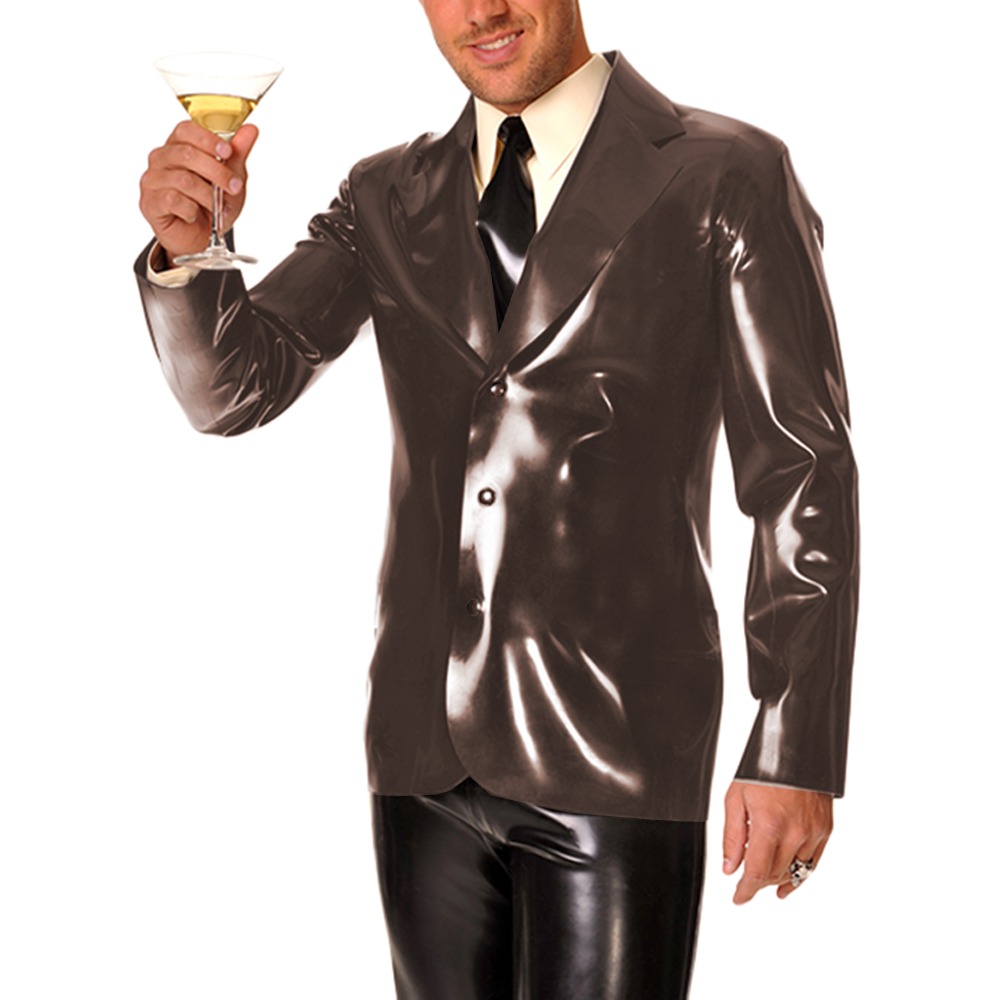 Men's Long Sleeve Vinyl PVC Le - đánh giá và giá Mens Formal Look