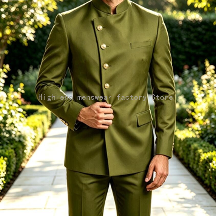 Latest Design 2 Piece Set Chin - đánh giá và giá Latest Men Formal Wear