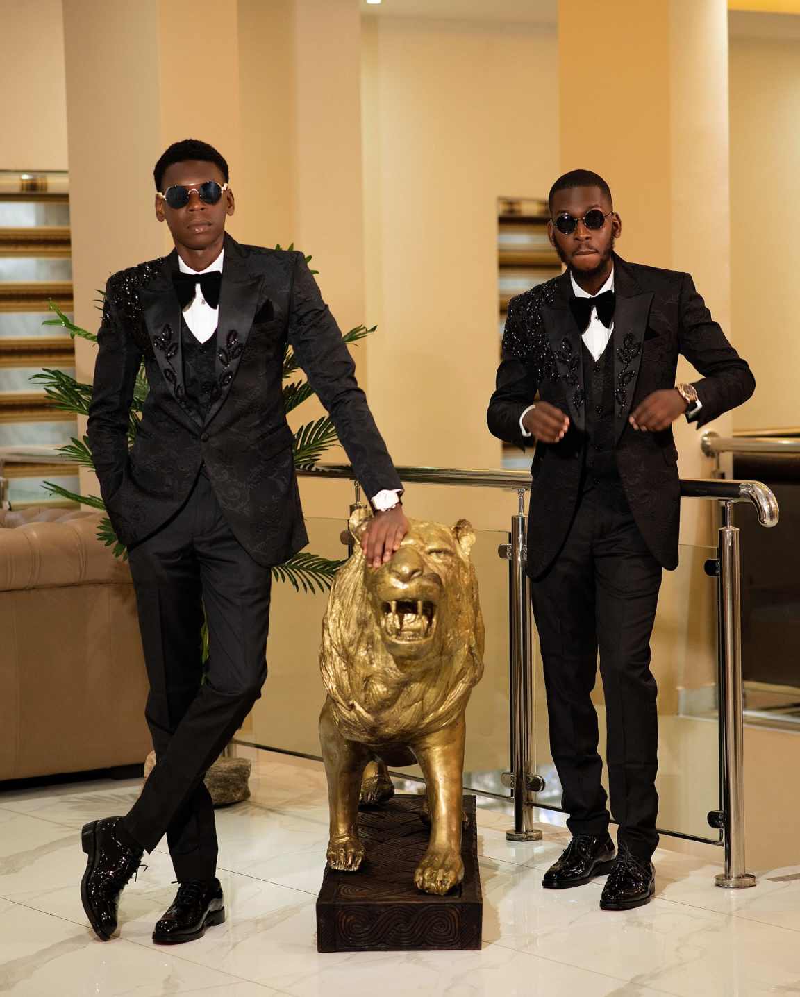Fashion Men Suits Applique 2-p - đánh giá và giá Men'S Formal Wear No Suit