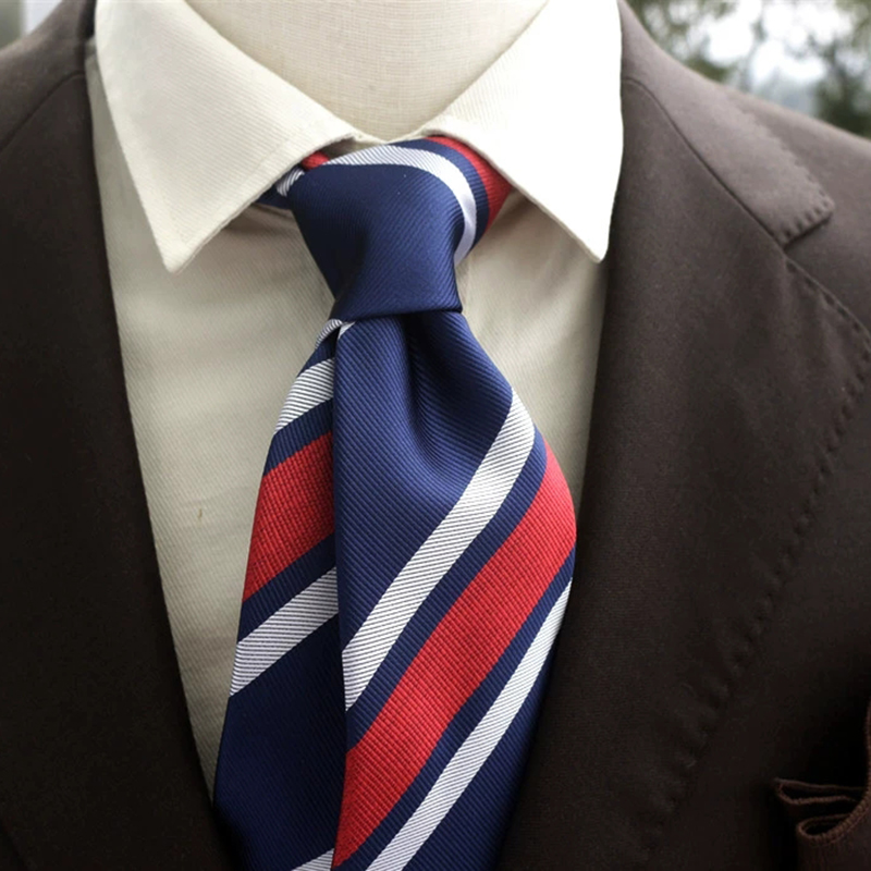 New Trendy Navy Brown Neckties - đánh giá và giá Men Formal Wear Shirts
