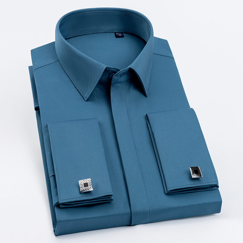 Men's French Cufflinks Shirt,  - đánh giá và giá Men Formal Wear Shirts