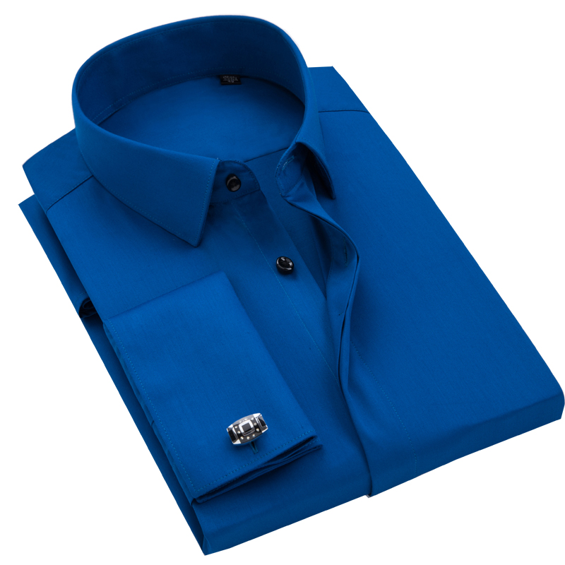 Men's French Cufflinks Shirt,  - đánh giá và giá Men Formal Wear Shirts