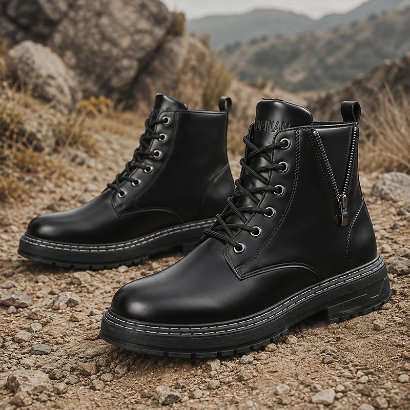 Classic Leather Look Chelsea B - đánh giá và giá Mens Formal Look