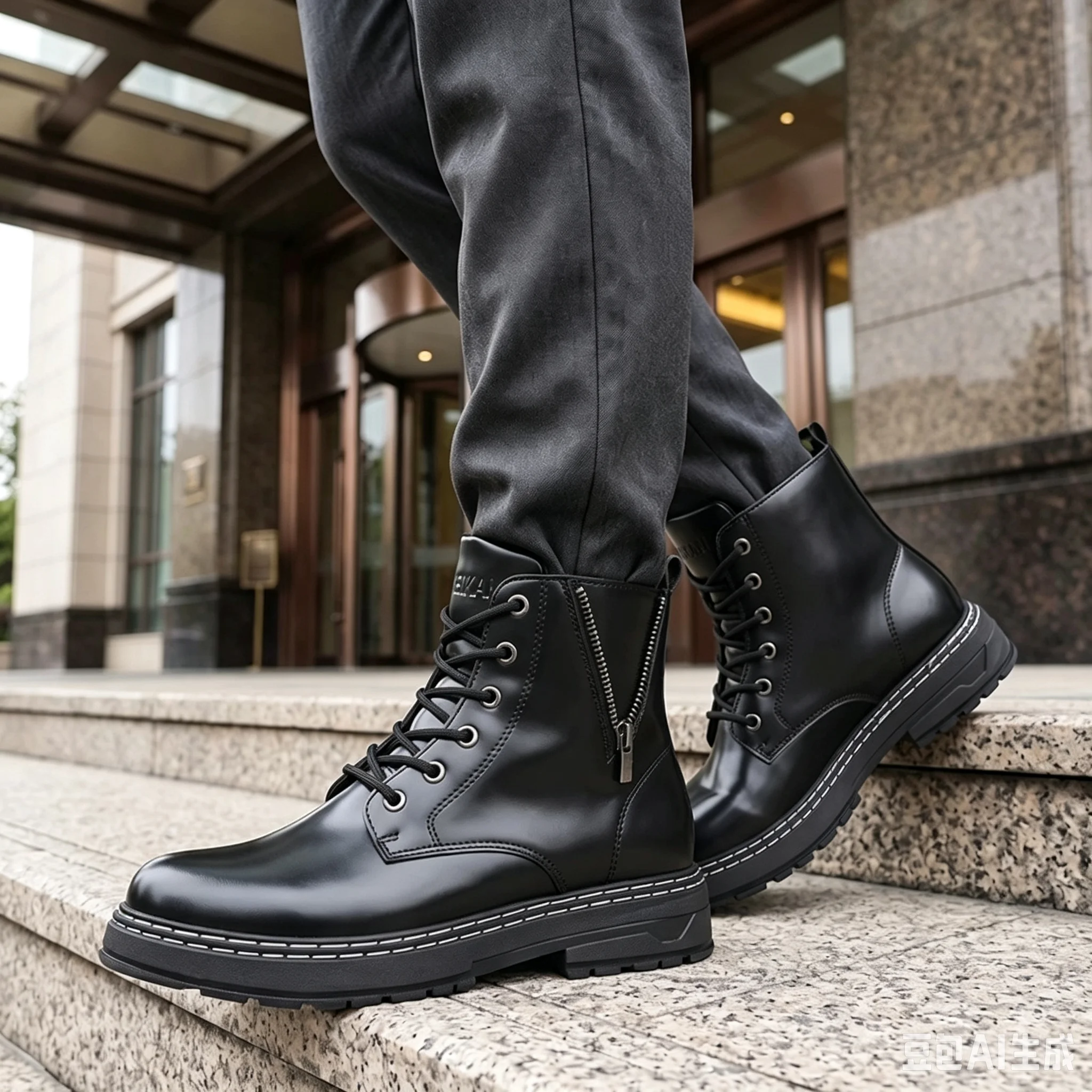 Classic Leather Look Chelsea B - đánh giá và giá Mens Formal Look