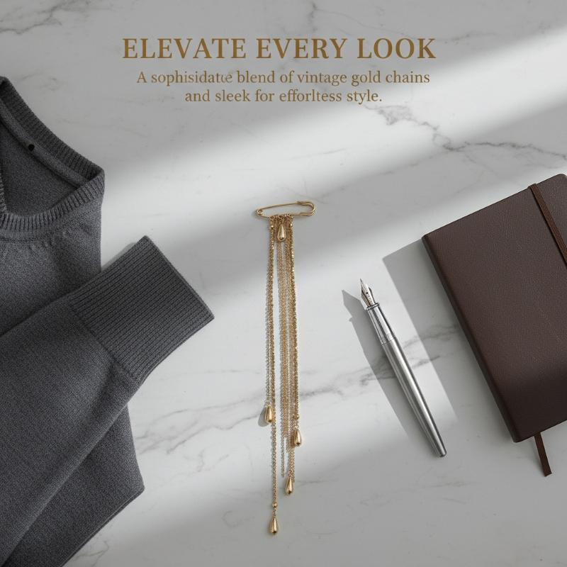 Elegant Water Droplet-tassel B - đánh giá và giá Mens Formal Look
