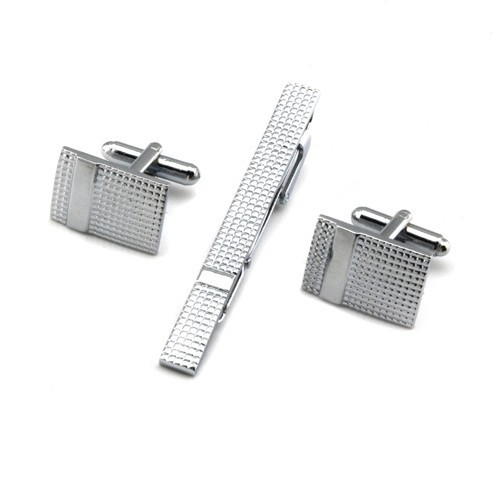 A Set Men's Tie Clip Cufflinks - đánh giá và giá Mens Formal Look